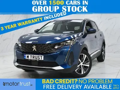 Second-hand Peugeot 3008 Allure Premium 130 CP (95 kW) 2021 Albastru SUV