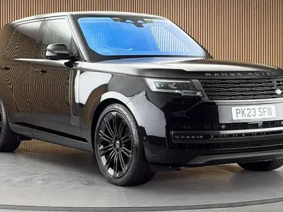 Used Land Rover Range Rover First Edition 530 HP (389 kW) 2023 Santorini black SUV