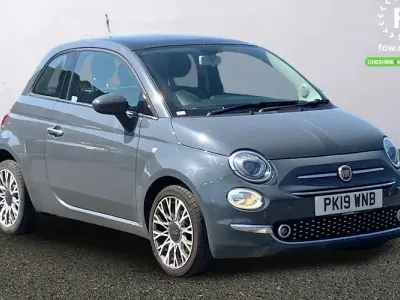 Usado Fiat 500 Lounge 69 HP (50 kW) 2019 Cinzento Citadino