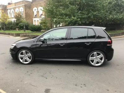 Used VW Golf VI R 270 HP (198 kW) 2011 Black Hatchback