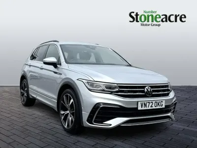 Used VW Tiguan R-line 150 HP (110 kW) 2022 Silver SUV