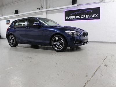 Blue Used 2014 BMW 118 Sport Line Hatchback | £5,695 (Fair price)
