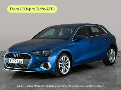 Used Audi A3 Sport 110 HP (80 kW) 2022 Blue Sedan