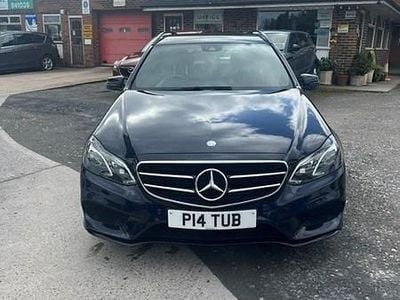 Begagnad Mercedes E220 AMG 174 HK (127 kW) 2016 Blå Kombi