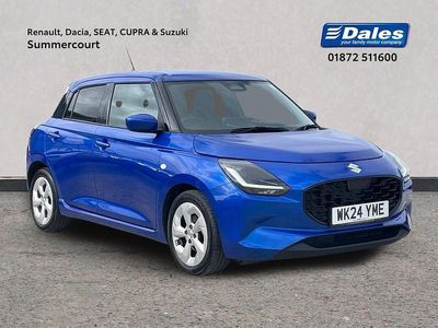 Used Suzuki Swift 82 HP (60 kW) 2024 Premium metallic  frontier blue pearl Hatchback
