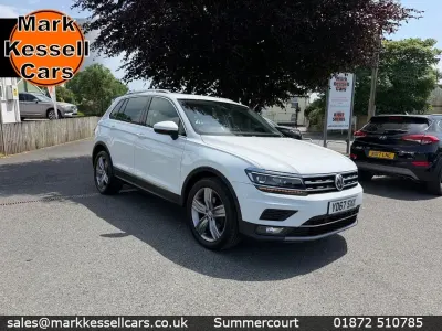 Used VW Tiguan SEL 150 HP (110 kW) 2017 White SUV