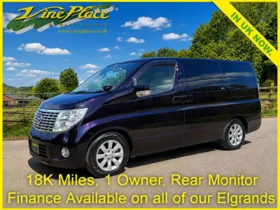 Usado Nissan Elgrand 2007 Negro Monovolumen