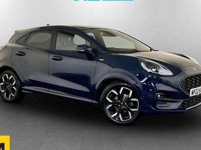 Blue Used 2022 Ford Puma ST-Line X SUV | £12,595 (Fair price)