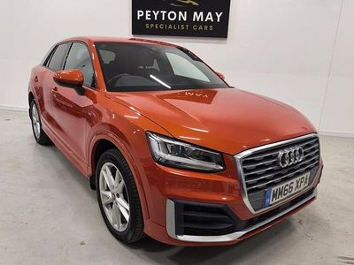 Used Audi Q2 S-Line 150 HP (110 kW) 2017 Orange SUV