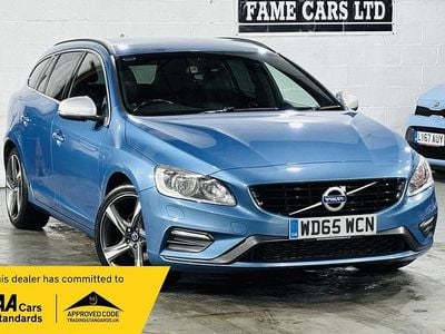 Blue Used 2015 Volvo V60 R-Design Estate | £4,000 (Fair price)