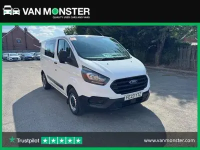 Used Ford Transit Custom 105 HP (77 kW) 2023 White Van
