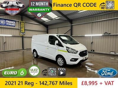 Used Ford Transit Custom Limited 130 HP (95 kW) 2021 White Van