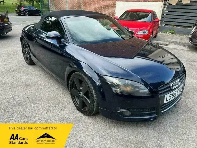 Used Audi TT Roadster Design 2009 Blue Cabriolet