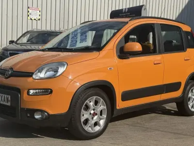 Used Fiat Panda Trekking 85 HP (62 kW) 2014 Orange Hatchback