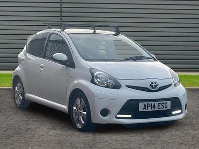 White Used 2014 Toyota Aygo Style Hatchback | £3,995 (A bit pricey)