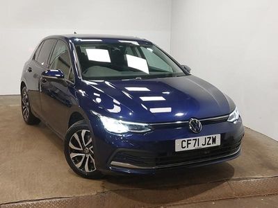 Blue Used 2021 VW Golf VIII Active Hatchback | £19,298 (Fair price)