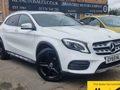 Used Mercedes GLA180 AMG line 122 HP (89 kW) 2019 White SUV