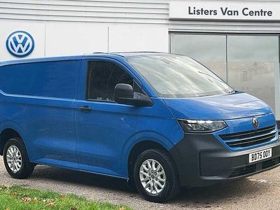 Blue New 2025 VW Transporter Van | £31,499 (Expensive)