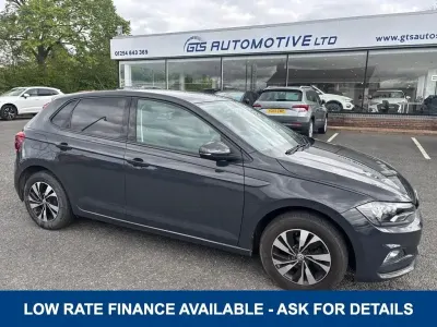 Begagnad VW Polo Match 95 HK (69 kW) 2020 Grå Halvkombi