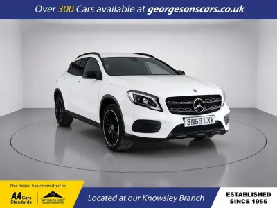 Used Mercedes GLA180 AMG line 122 HP (89 kW) 2019 White SUV