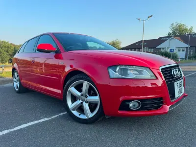 Used Audi A3 Sportback S-Line 125 HP (91 kW) 2026 Red Hatchback