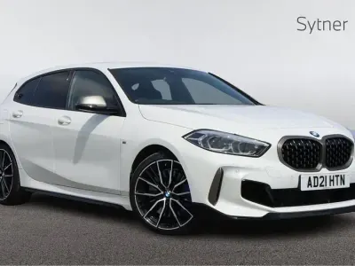 Used BMW M135 Shadowline 306 HP (225 kW) 2021 White Hatchback