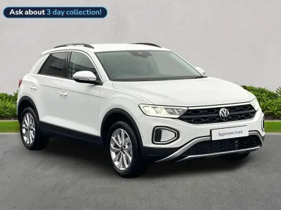 New VW T-Roc Match 115 HP (84 kW) 2026 White SUV