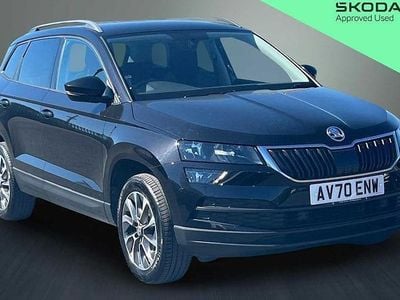Used Skoda Karoq SE Drive 150 HP (110 kW) 2020 Black SUV