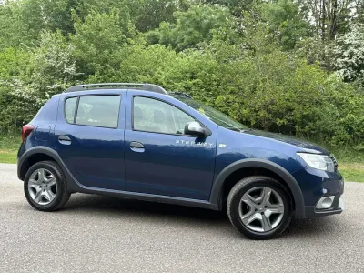 Gebraucht Dacia Sandero Stepway Ambiance 2017 Blau Kleinwagen