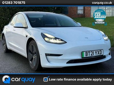 White Used 2021 Tesla Model 3 Long Range AWD Sedan | £15,495 (Fair price)