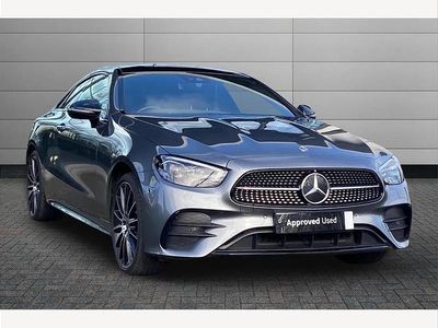 Used Mercedes E400 AMG line 330 HP (242 kW) 2021 Grey Coupe