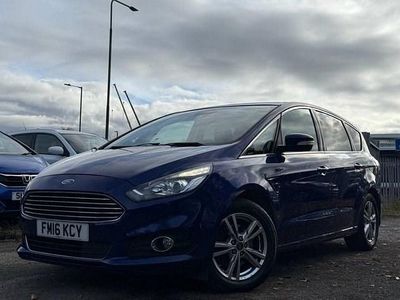 Used Ford S-MAX Titanium 150 HP (110 kW) 2016 Blue MPV