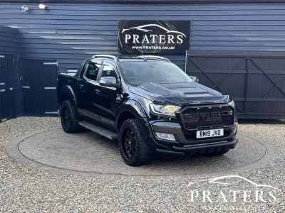 Used Ford Ranger Wildtrack 200 HP (147 kW) 2019 Black Pickup