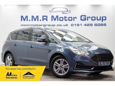 Used Ford S-MAX Titanium 150 HP (110 kW) 2020 Blue MPV