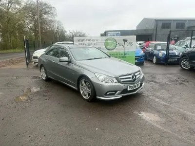 Used Mercedes E250 2010 Silver Coupe