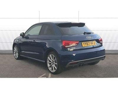 Used Audi A1 S-Line 125 HP (91 kW) 2017 Blue Hatchback