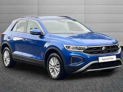 Used VW T-Roc Life 150 HP (110 kW) 2022 Blue SUV