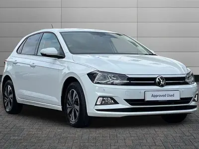 Used VW Polo Match 95 HP (69 kW) 2021 White Hatchback
