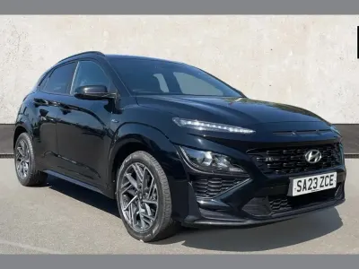 Used Hyundai Kona N Line 117 HP (86 kW) 2023 Black SUV