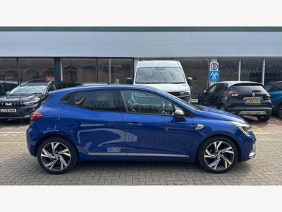 Used Renault Clio V RS Line 90 HP (66 kW) 2023 Blue  Hatchback