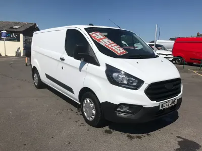 Used Ford Transit Custom 130 HP (95 kW) 2023 White Van