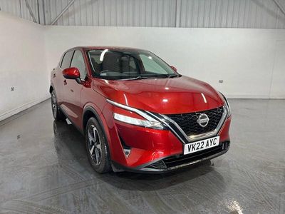 Used Nissan Qashqai N-Connecta 140 HP (102 kW) 2022 Red SUV