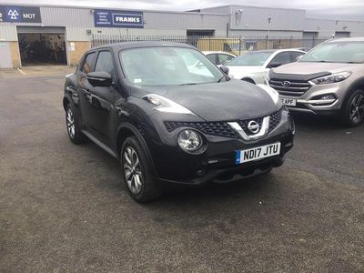 Used Nissan Juke Tekna 2017 Black SUV
