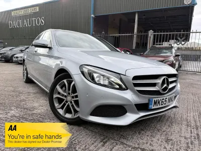 Used Mercedes C220 Premium Plus 170 HP (125 kW) 2015 Silver Sedan