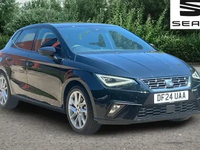 Used Seat Ibiza FR 116 HP (85 kW) 2024 Black Hatchback