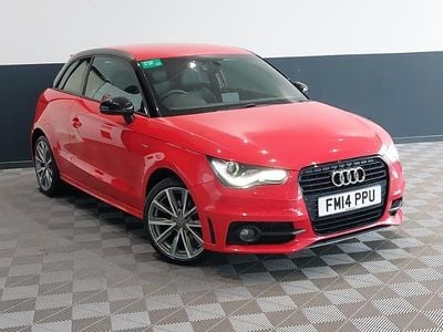 Used Audi A1 S-Line 122 HP (89 kW) 2014 Red Hatchback