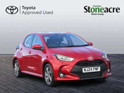 Used Toyota Yaris Hybrid 113 HP (83 kW) 2024 Red Hatchback