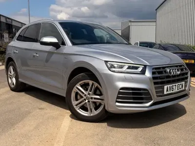 Used Audi Q5 S-Line 190 HP (139 kW) 2017 Silver SUV