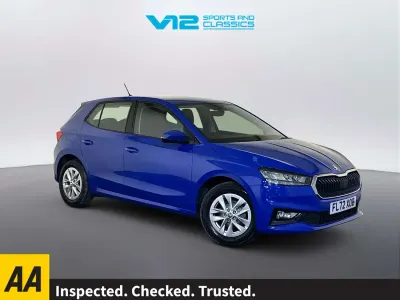 Used Skoda Fabia Comfort 80 HP (58 kW) 2022 Blue Hatchback