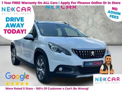 Used Peugeot 2008 Allure 130 HP (95 kW) 2019 White SUV